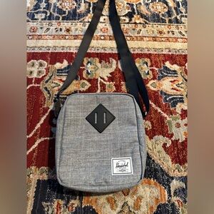 Herschel Crossbody Bag Gray & Black Unisex